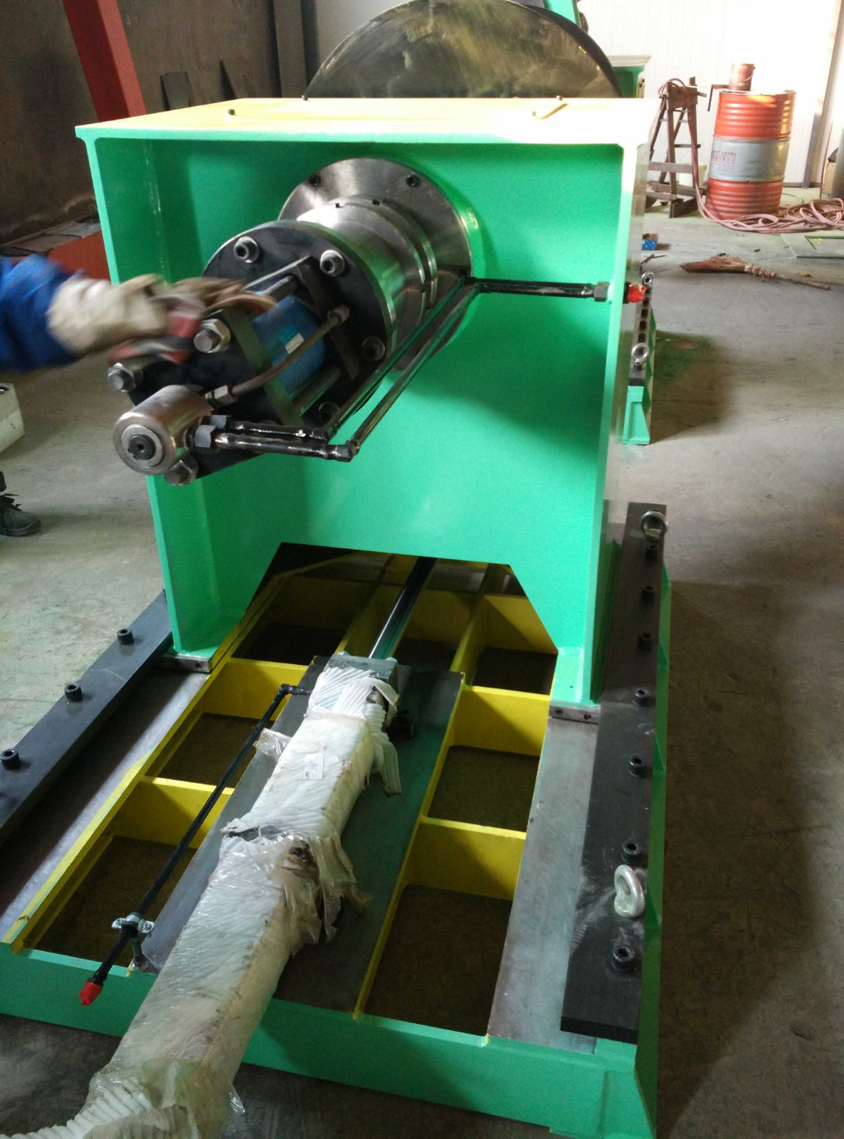 冷板對夾膨脹上料架