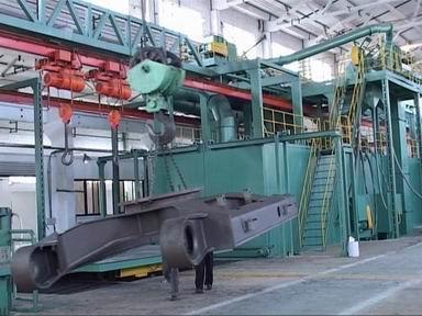 大型噴沙除銹設(shè)備